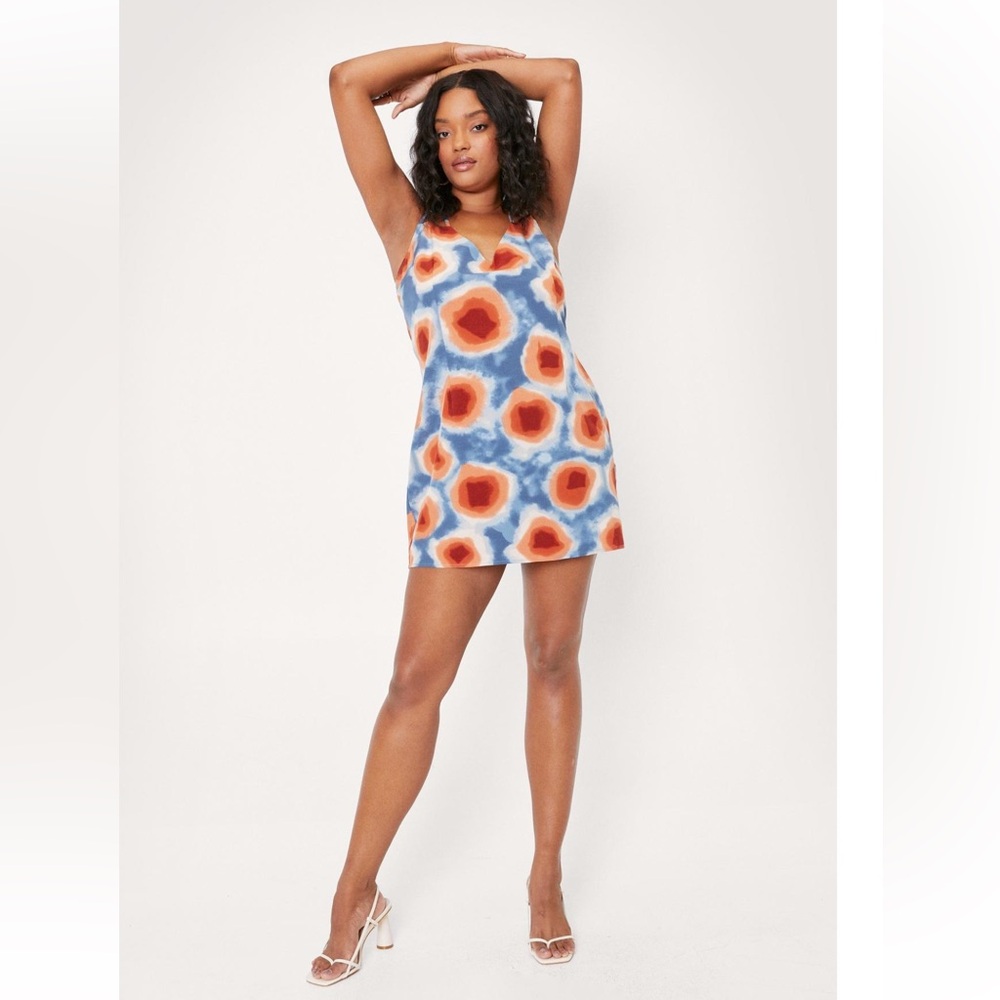 Smudge Print Cami Dress NWT